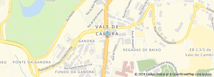 Mapa de Rua Doutor Domingos Almeida Brandão