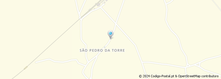 Mapa de Rua Nova de Chamosinhos