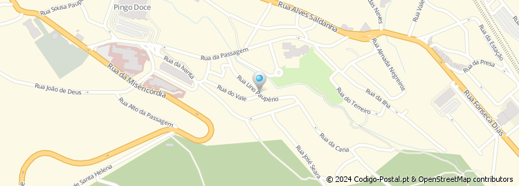 Mapa de Rua Lino Paupério