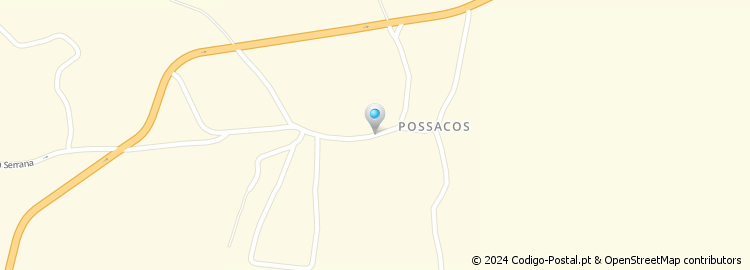 Mapa de Possacos