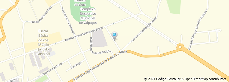 Mapa de Rua Doutor José Augusto Teixeira