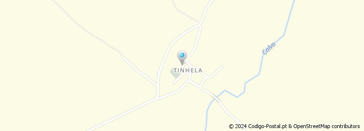 Mapa de Tinhela
