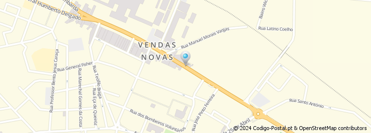 Mapa de Rua Joaquim Mendonça