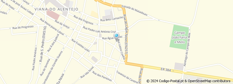 Mapa de Rua Doutor Afonso Costa