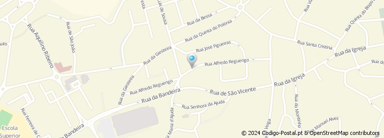 Mapa de Rua Alfredo Reguengo