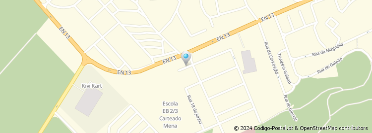 Mapa de Rua José Rodrigues