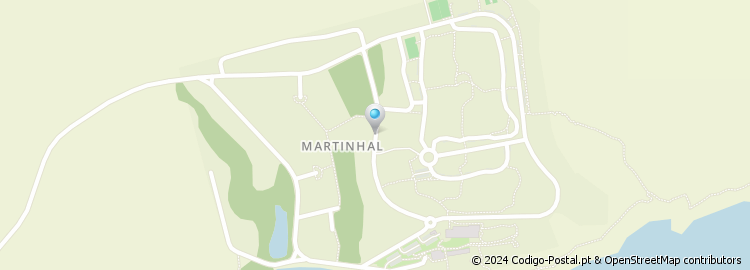 Mapa de Rua do Martinhal