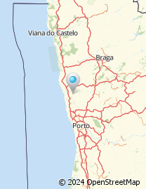 Mapa de Rua Monte de Vairão