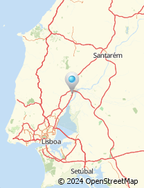 Mapa de Estrada do Porto da Areia