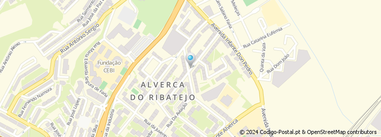 Mapa de Rua Brigadeiro Alberto Fernandes