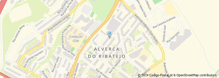 Mapa de Rua Brigadeiro Fernando Alberto de Oliveira