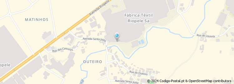 Mapa de Avenida Comendador José da Costa Oliveira