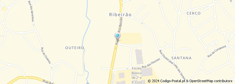 Mapa de Avenida do Rio Veirão