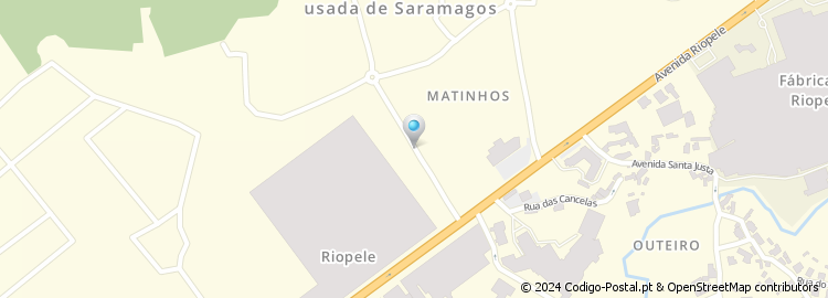 Mapa de Avenida José Dias de Oliveira