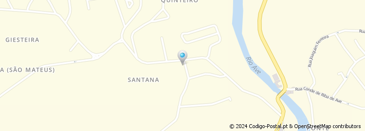 Mapa de Largo da Santana