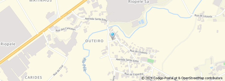 Mapa de Rua Carlos Carvalho