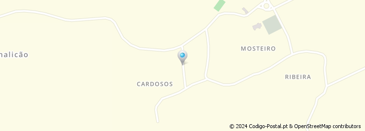 Mapa de Rua de Cardosos
