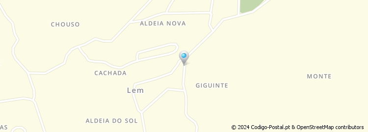 Mapa de Rua de Giguinte