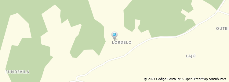 Mapa de Rua de Santa Maria de Lordelo