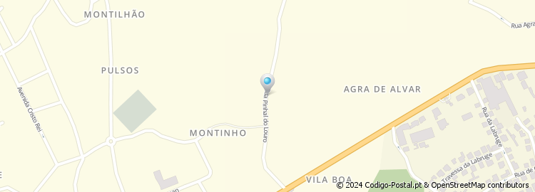 Mapa de Rua de Vila Boa