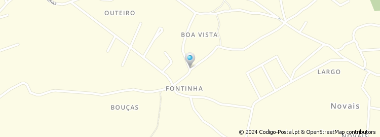 Mapa de Rua José Paiva