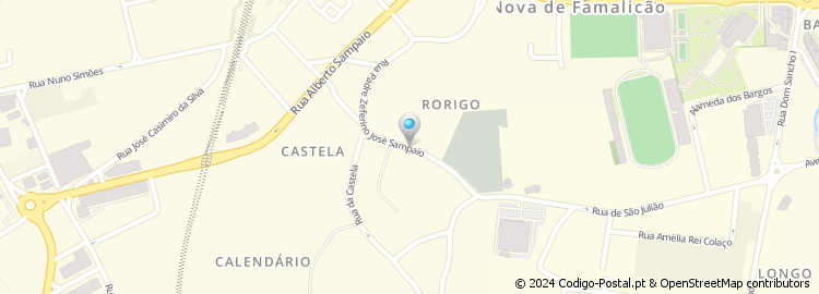 Mapa de Rua Maria Gomes de Oliveira