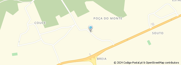 Mapa de Rua Vilar de Baixo