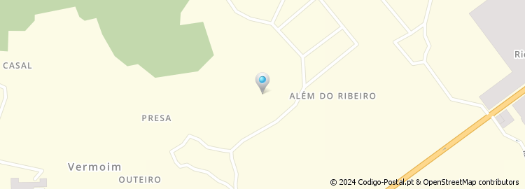 Mapa de Travessa Além do Ribeiro