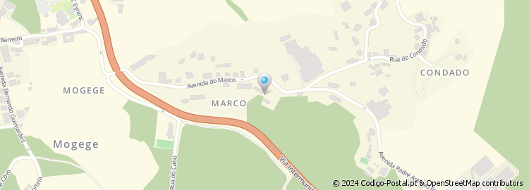 Mapa de Travessa do Marco