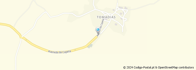 Mapa de Tomadias