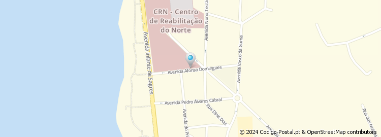 Mapa de Avenida Afonso Domingues