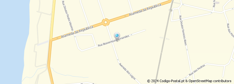 Mapa de Rua Boaventura Fernandes