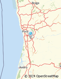 Mapa de Rua das Portelas de Baixo