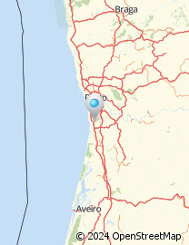 Mapa de Rua de Lavadouro de Matosinhos