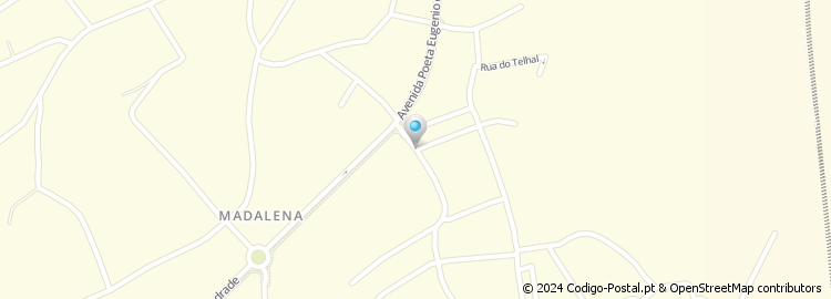 Mapa de Rua de Rodelo