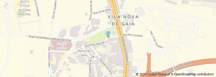 Mapa de Rua Doutor Ferreira Macedo