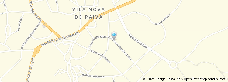 Mapa de Rua Doutor José Monteiro Frias