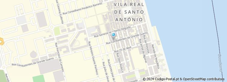 Mapa de Rua Dom Pedro V