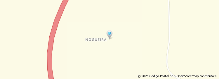 Mapa de Nogueira