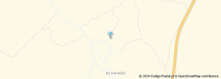 Mapa de Alvaiade