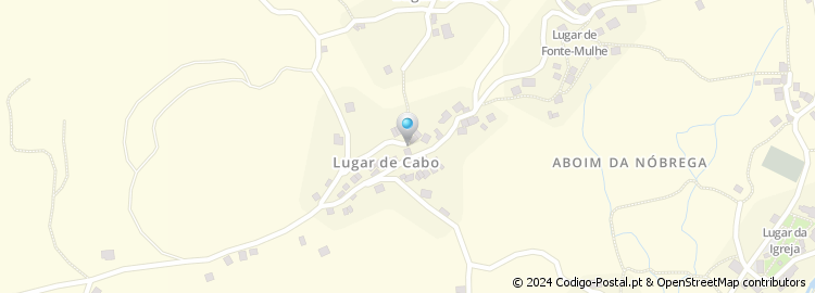 Mapa de Cabo de Vila