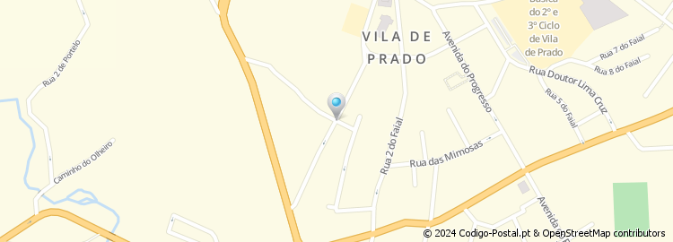 Mapa de Rua Cónego Domingos Peixoto Costa e Silva