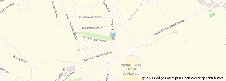 Mapa de Rua Dom António Ribeiro