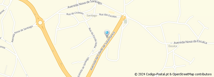 Mapa de Avenida Cidade de Salamanca