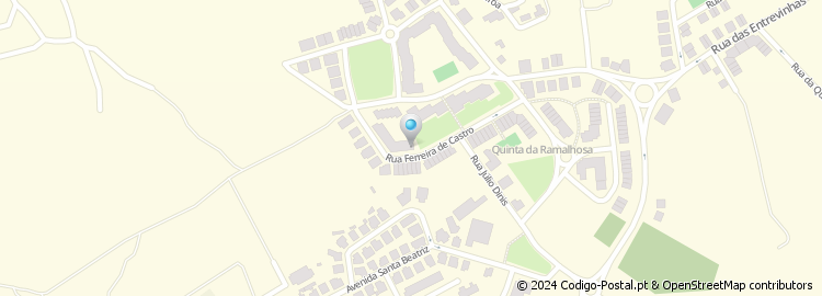 Mapa de Rua do Cortinhal