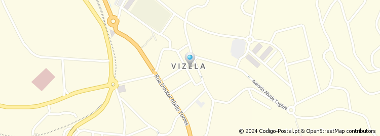 Mapa de Apartado 129, Vizela