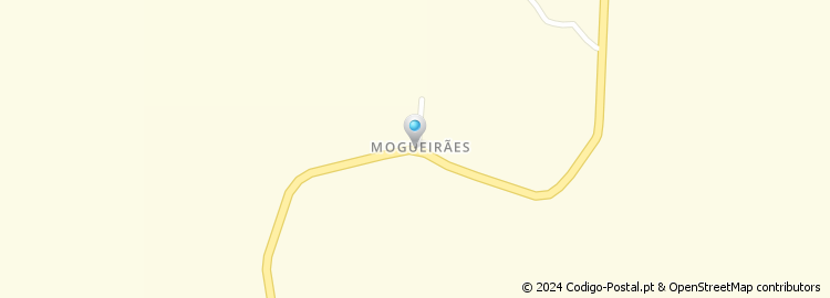 Mapa de Mogueirães